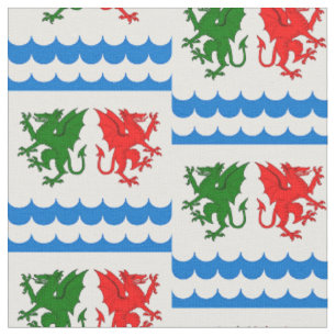 SCA Dragons Bay Populace Abzeichen Fabric Stoff
