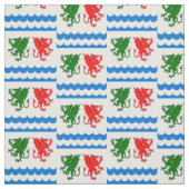 SCA Dragons Bay Populace Abzeichen Fabric Stoff (Muster)
