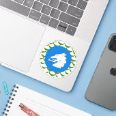 SCA Drakenmere Vinyl Sticker (Laptop mit iPhone)