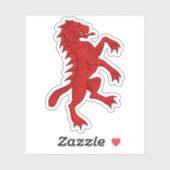 SCA Dun Carraig Custom-Cut Vinyl Sticker (Blatt)