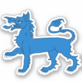 SCA East Kingdom Custom-Cut Vinyl Sticker (Vorderseite)