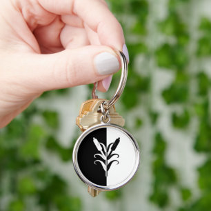 SCA-Eisenkerne-Runde, kleiner (1,44") Schlüsselanh Schlüsselanhänger