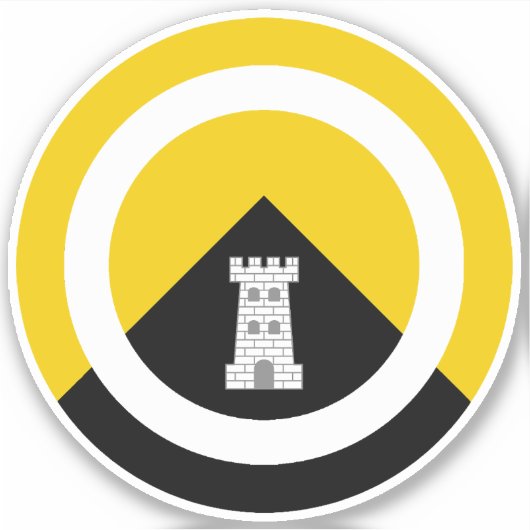 SCA Endewearde Vinyl Sticker (Vorderseite)