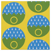 SCA Endless Hills Populace Abzeichen Fabric Stoff (Nahaufnahme)