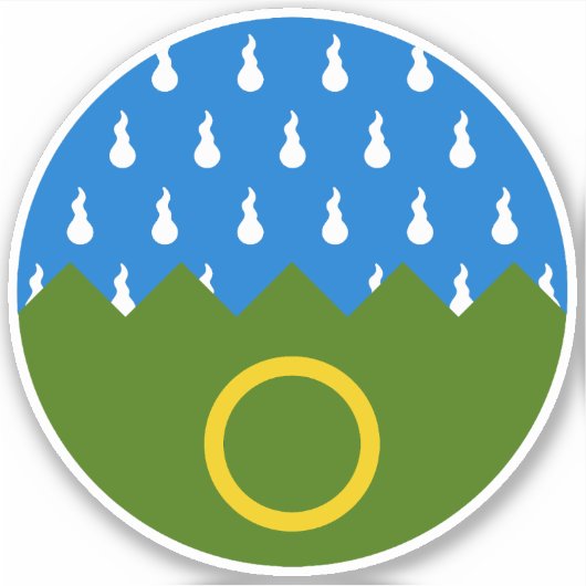 SCA Endless Hills Vinyl Sticker (Vorderseite)