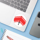 SCA Eoforwic Vinyl Sticker (Laptop mit iPhone)