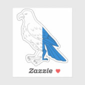 SCA Falcon Behalte kundenspezifisch geschnittene V Aufkleber (Blatt)