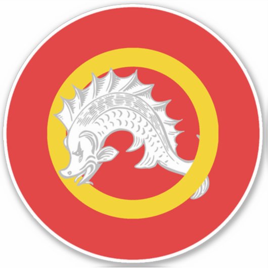 SCA Far West Vinyl Sticker (Vorderseite)