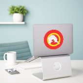 SCA Far West Vinyl Sticker (Laptop auf Schreibtisch)