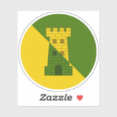 SCA Fettburg Vinyl Sticker (Blatt)