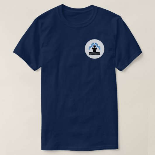 SCA Fontaine dans Sable T - Shirt (Design vorne)