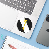 SCA Frostheim Vinyl Sticker (Laptop mit iPhone)