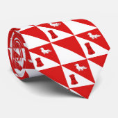 SCA Gallavally Populace-Abzeichen-Band Krawatte (Gerollt)