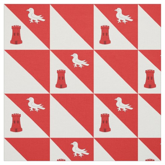 SCA Gallavally Populace-Abzeichen-Stoff Stoff (Muster)
