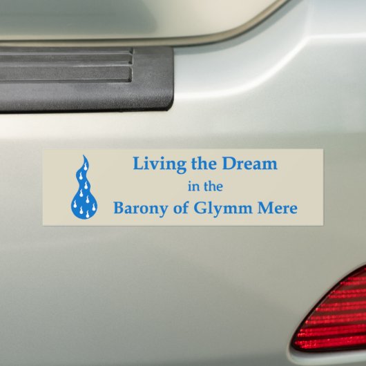 SCA Glymm Mere Bumper Sticker Autoaufkleber (Auf Auto)