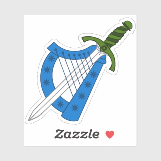 SCA Glyn Dwfn Custom-Cut Vinyl Sticker (Blatt)