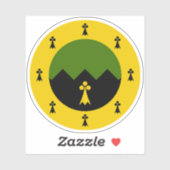SCA Granit Mountain Vinyl Sticker (Blatt)