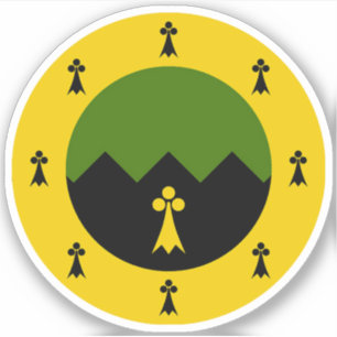 SCA Granit Mountain Vinyl Sticker