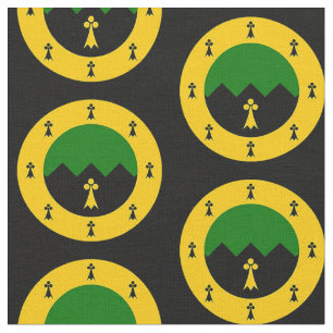 SCA Granite Mountain Populace Abzeichen Fabric Stoff