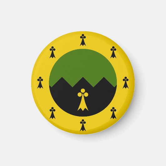 SCA-Granitgebirge Magnet (Vorne)