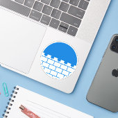 SCA Gray Gargoyles Vinyl Sticker (Laptop mit iPhone)
