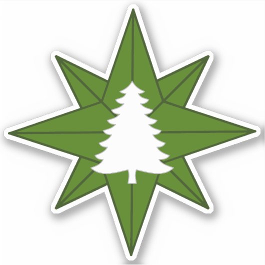 SCA Graywood Vinyl Sticker (Vorderseite)