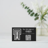 SCA Guild of Osiris Cards Visitenkarte (Stehend Vorderseite)