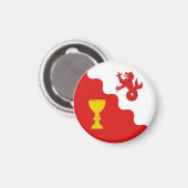 SCA-Hochwasser Magnet (Vorderseite/Rückseite)