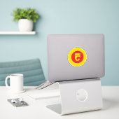 SCA Hornwood Vinyl Sticker (Laptop auf Schreibtisch)
