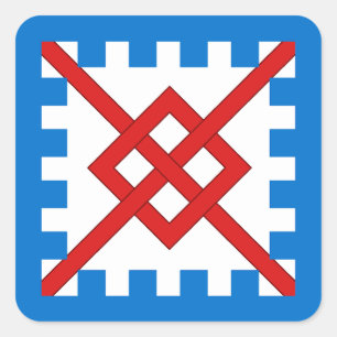 SCA Innilgard Populace Abzeichen Quadratischer Aufkleber