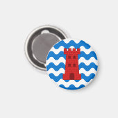 SCA Isles Magnet (Vorderseite/Rückseite)