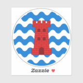 SCA Isles Vinyl Sticker (Blatt)
