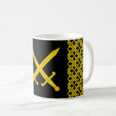 SCA Knight Marshal Coffee Tasse (VorderseiteRechts)