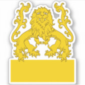 SCA Lions End Vinyl Sticker (Vorderseite)