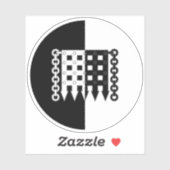 SCA Lions Gate Vinyl Sticker (Blatt)