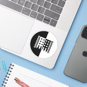 SCA Lions Gate Vinyl Sticker (Laptop mit iPhone)