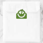SCA Loch Soilleir Populace Badge Square Sticker (Tasche)