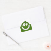 SCA Loch Soilleir Populace Badge Square Sticker (Umschlag)