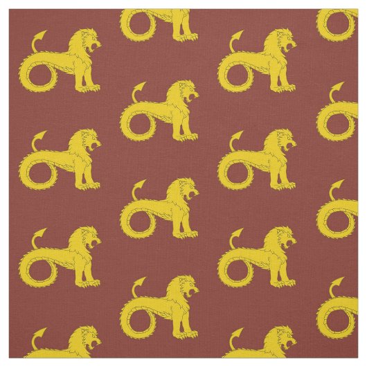 SCA Mooneschadowe Populace Abzeichen Fabric Stoff (Muster)