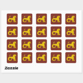 SCA Moonschadowe Populace Abzeichen Sticker (Blatt)