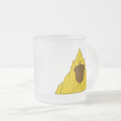 SCA Mountain Edge Mattiert Glass Coffee Tasse (VorderseiteRechts)