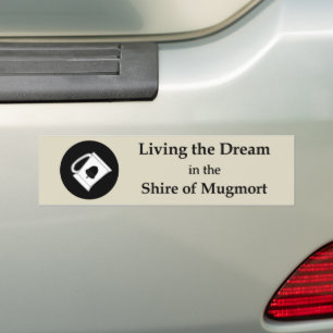 SCA Mugmort-Aufkleber Autoaufkleber