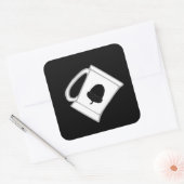 SCA Mugmort Populace Abzeichen Square Sticker (Umschlag)