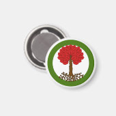 SCA Myrgan Wood Magnet (Vorderseite/Rückseite)