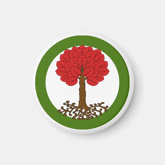 SCA Myrgan Wood Magnet (Vorne)