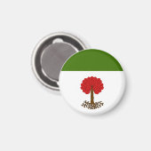 SCA Myrgan Wood Magnet (Vorderseite/Rückseite)