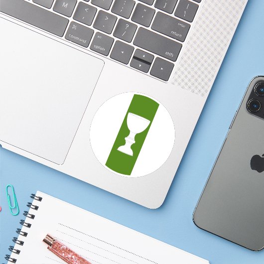 SCA Myrgenfeld Vinyl Sticker (Laptop mit iPhone)