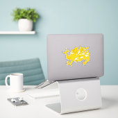 SCA Northshield Vinyl Sticker (Laptop auf Schreibtisch)