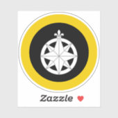 SCA Northshield Vinyl Sticker (Blatt)