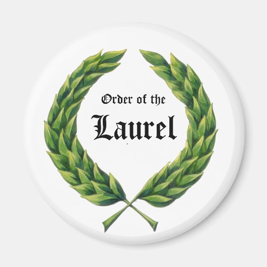 SCA-Orden des Laurel Magnet (Vorne)